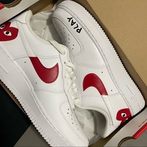 CUSTOM Nike Air Force 1’s - COMME des GARÇONS